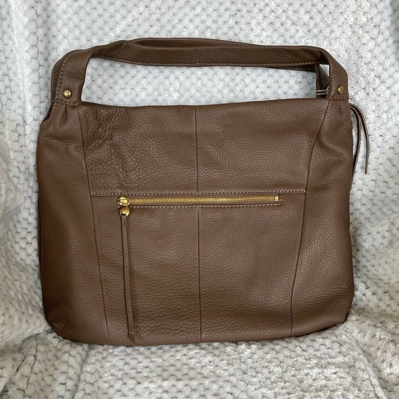 NWT Hobo Alannis Acorn Leather Shoulder Bag - Picture 9 of 12